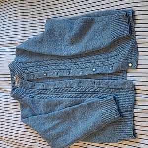 Vintage hand made in Canada wool cardigan